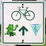 oznaczenie trasy - Żabi Szlak